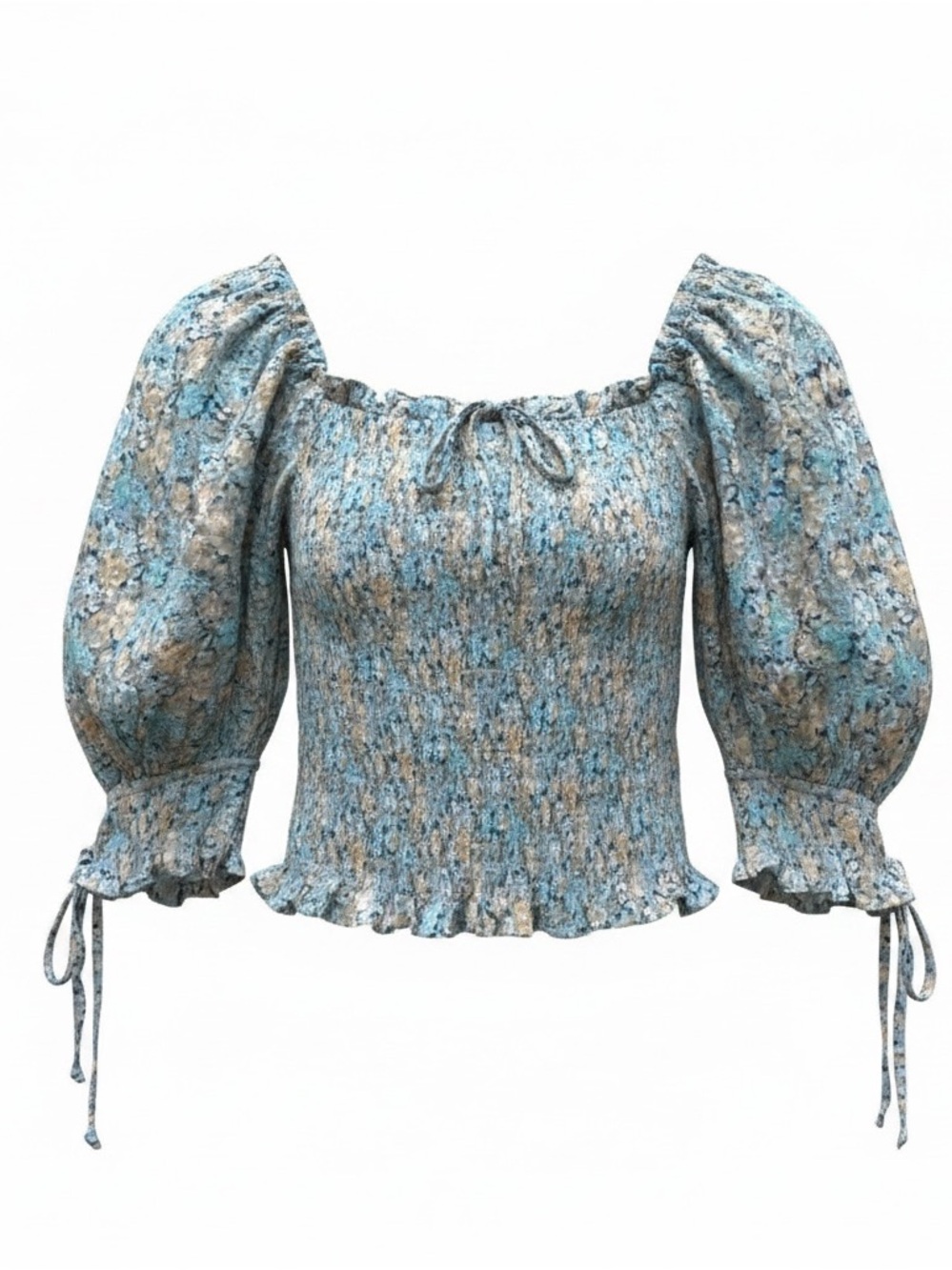 Elan rayon off shoulder crop top
